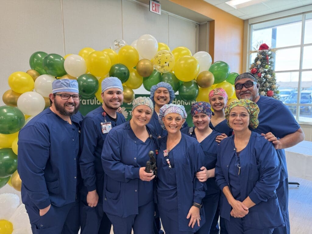 Elisa and OR Team members