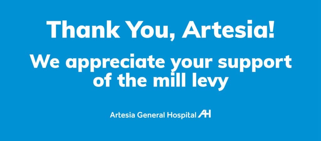 Artesia General Thank you